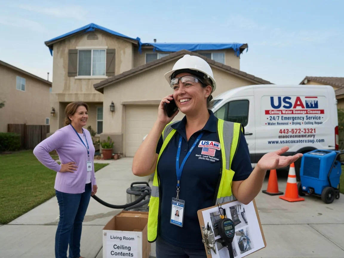 Ceiling Water Damage Restoration Downs, IL FAQs